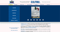 Desktop Screenshot of calfina.com.mx